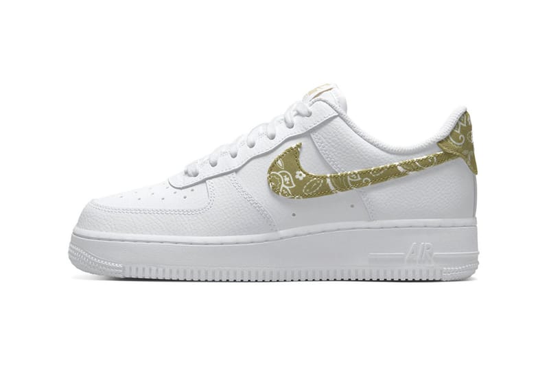 Peep the "Olive Paisley" Print on Nike's Air Force 1
