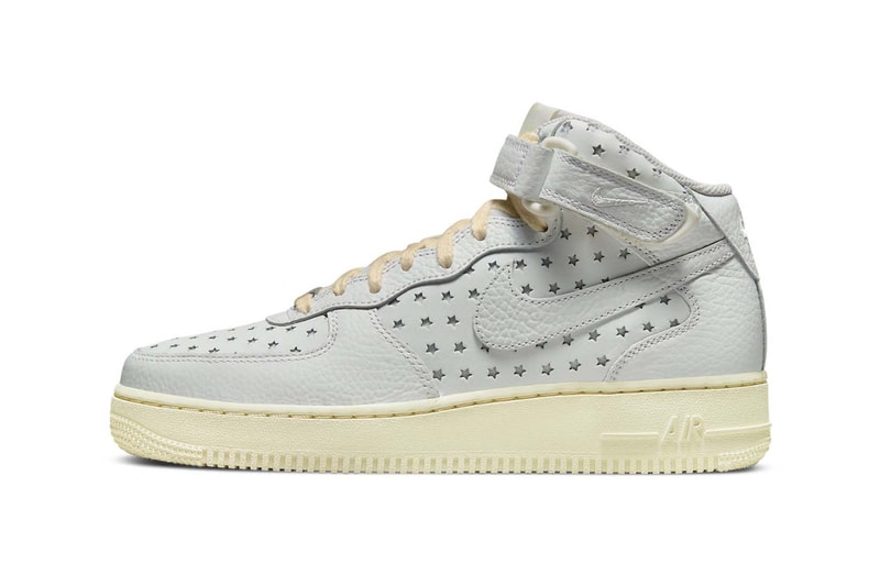 Nike Air Force 1 Mid Summit White Coconut Milk Star Cutout Price Release Date