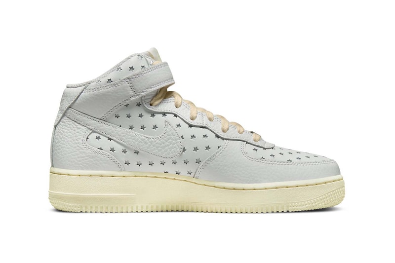 Nike Air Force 1 Mid Summit White Coconut Milk Star Cutout Price Release Date