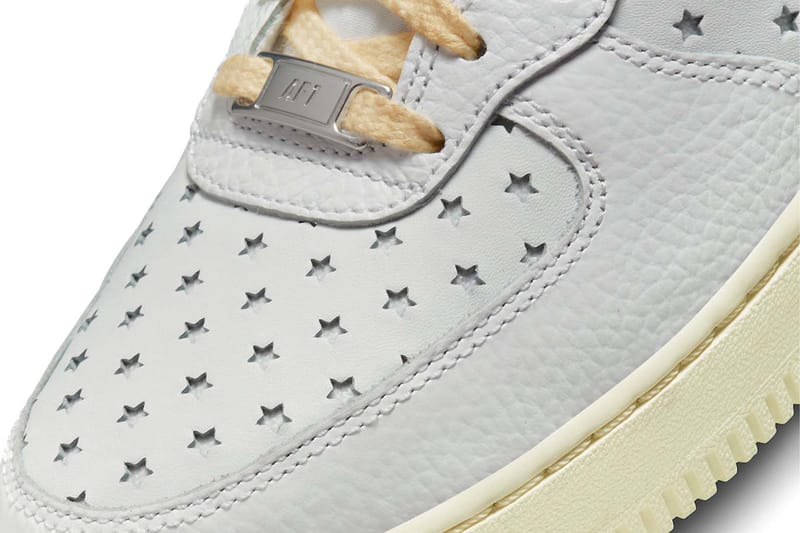 Star-Shaped Cutouts Cover the Latest Air Force 1 Mid