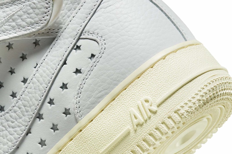 Nike Air Force 1 Mid Summit White Coconut Milk Star Cutout Price Release Date