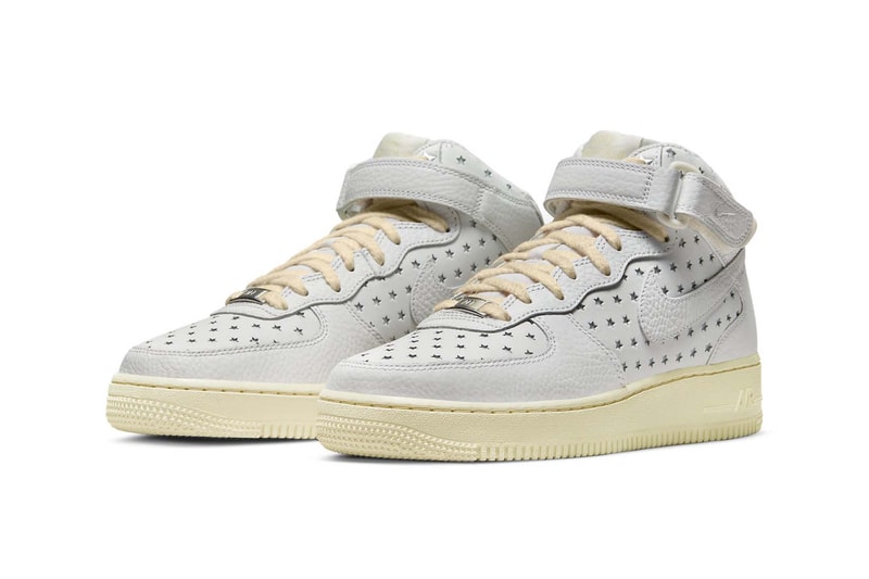 Nike Air Force 1 Mid Summit White Coconut Milk Star Cutout Price Release Date