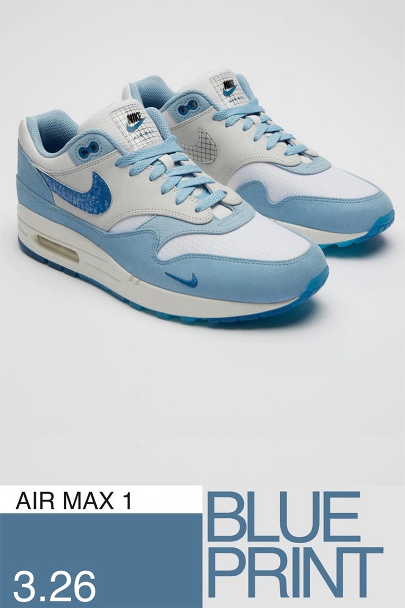 Nike Air Max 1 Blueprint Air Max Day 2022 Price Release Date