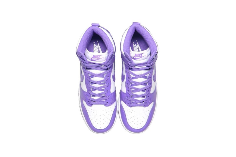 Nike Dunk High Women's Court Purple White Price Release Date