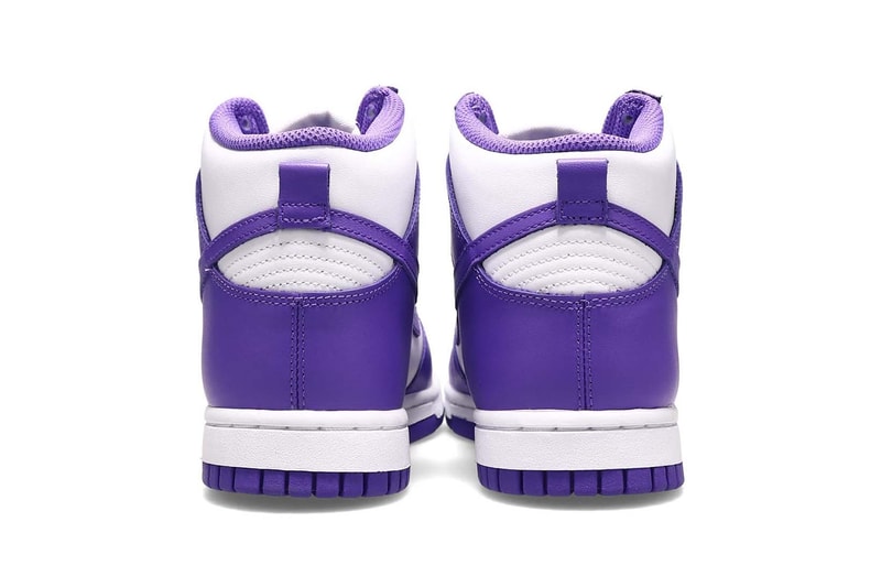 Nike Dunk High Women's Court Purple White Price Release Date