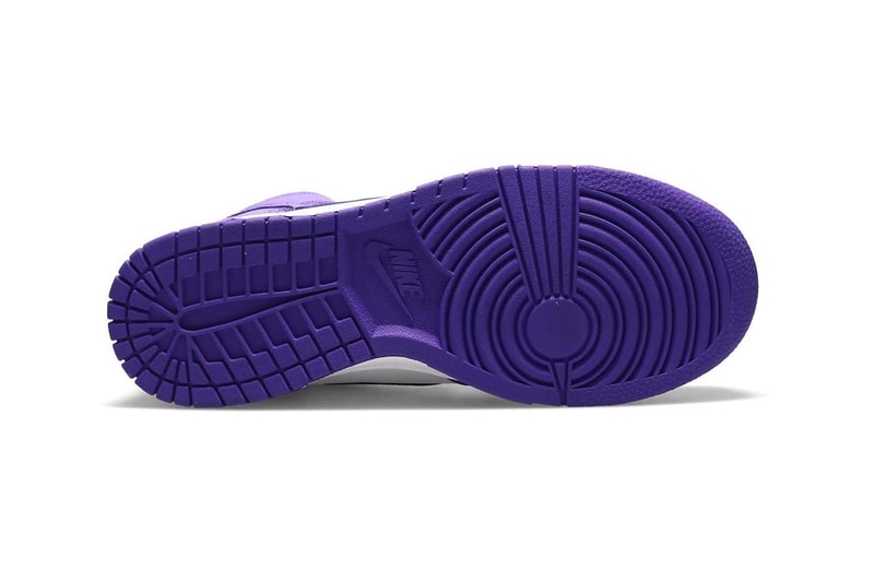 Nike Dunk High Women's Court Purple White Price Release Date
