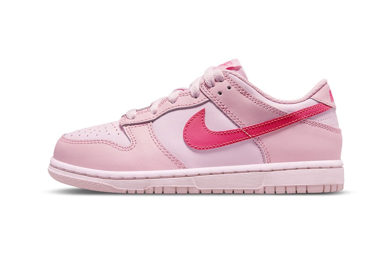 Nike Dunk Low "Triple Pink" Colorway Sneakers Release Info