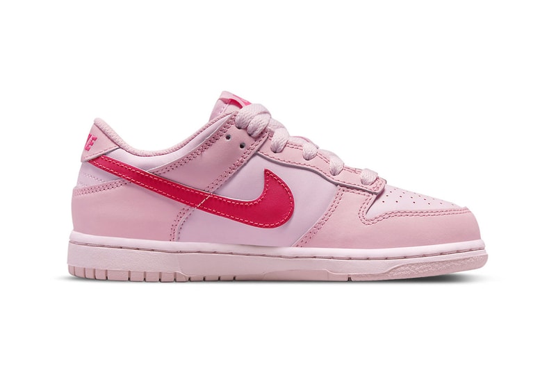Nike Dunk Low "Triple Pink" Colorway Sneakers Release Info