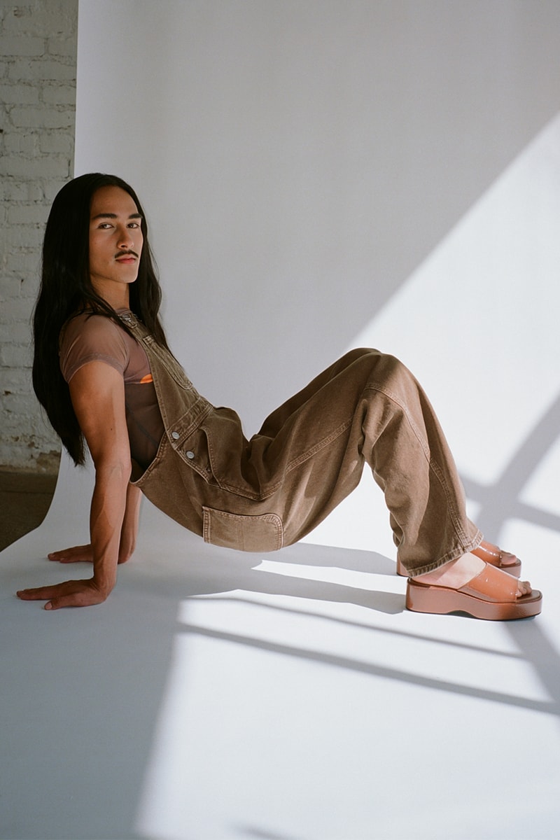 Nonbinary model Jeffrey Prada models Gen Z Favorite - Lisa Says Gah's Flatforms