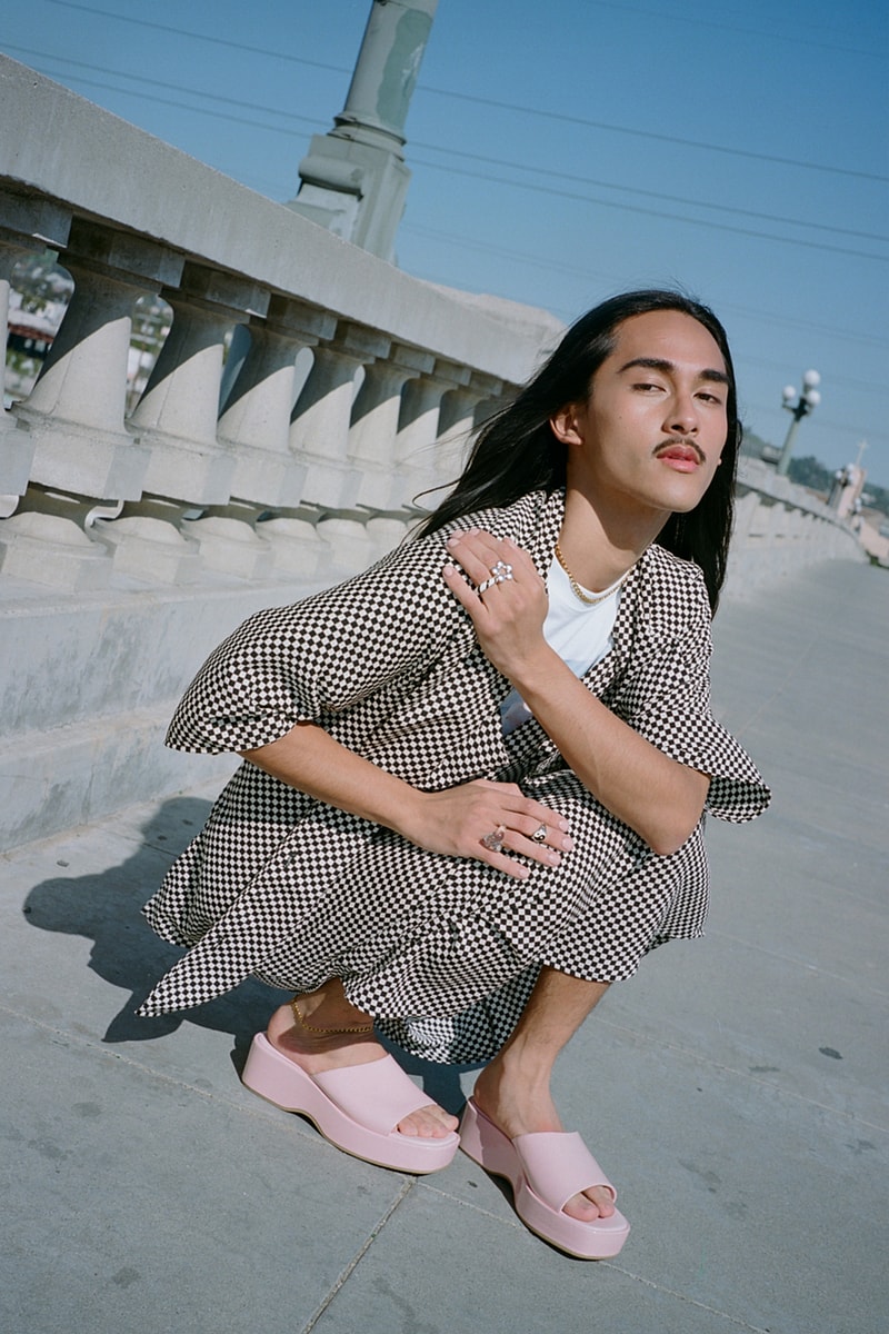 Nonbinary model Jeffrey Prada models Gen Z Favorite - Lisa Says Gah's Flatforms