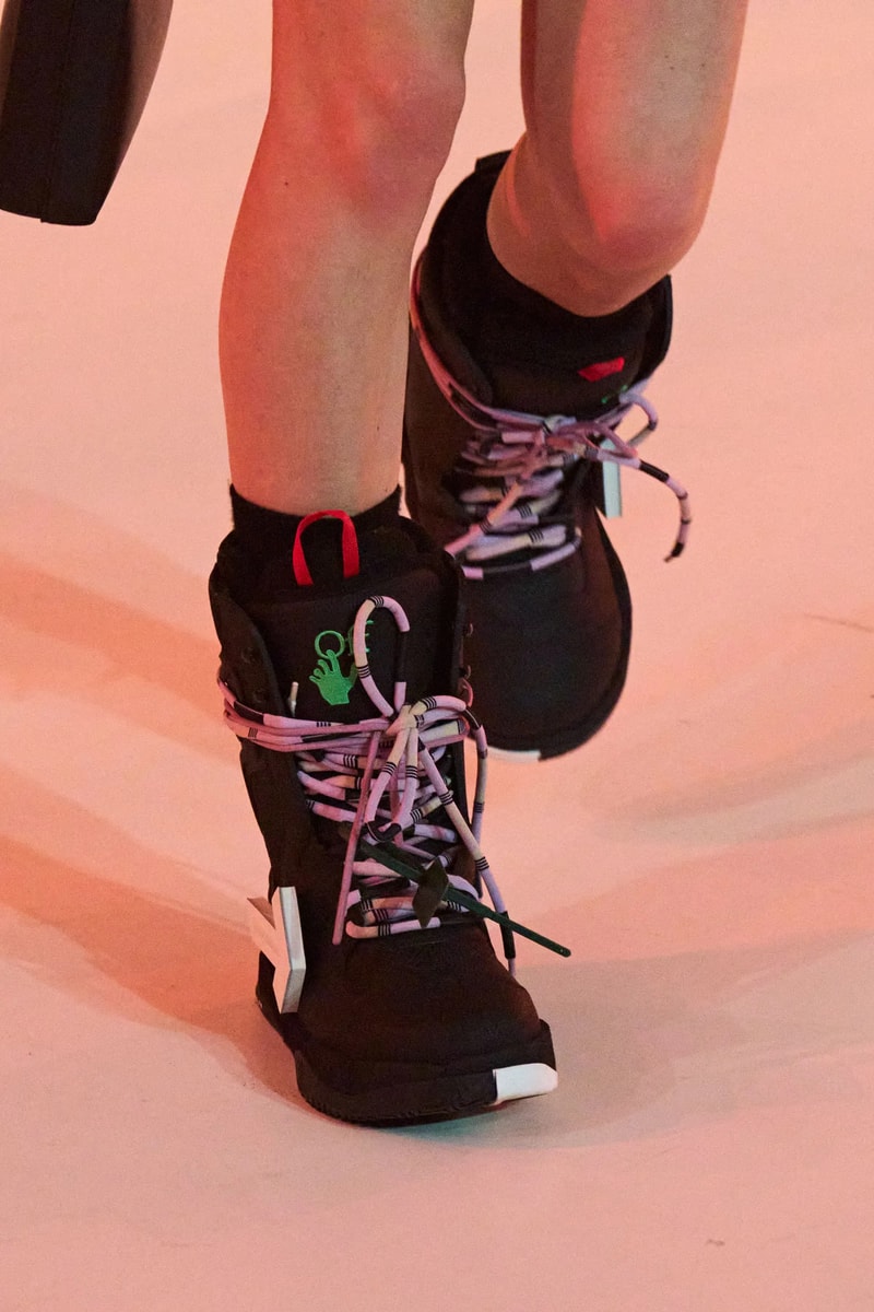 Off White Fall 2022 Runway Virgil Abloh Footwear First Look