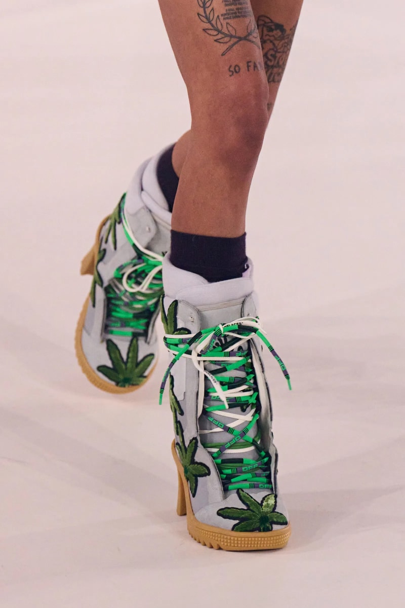 Off White Fall 2022 Runway Virgil Abloh Footwear First Look