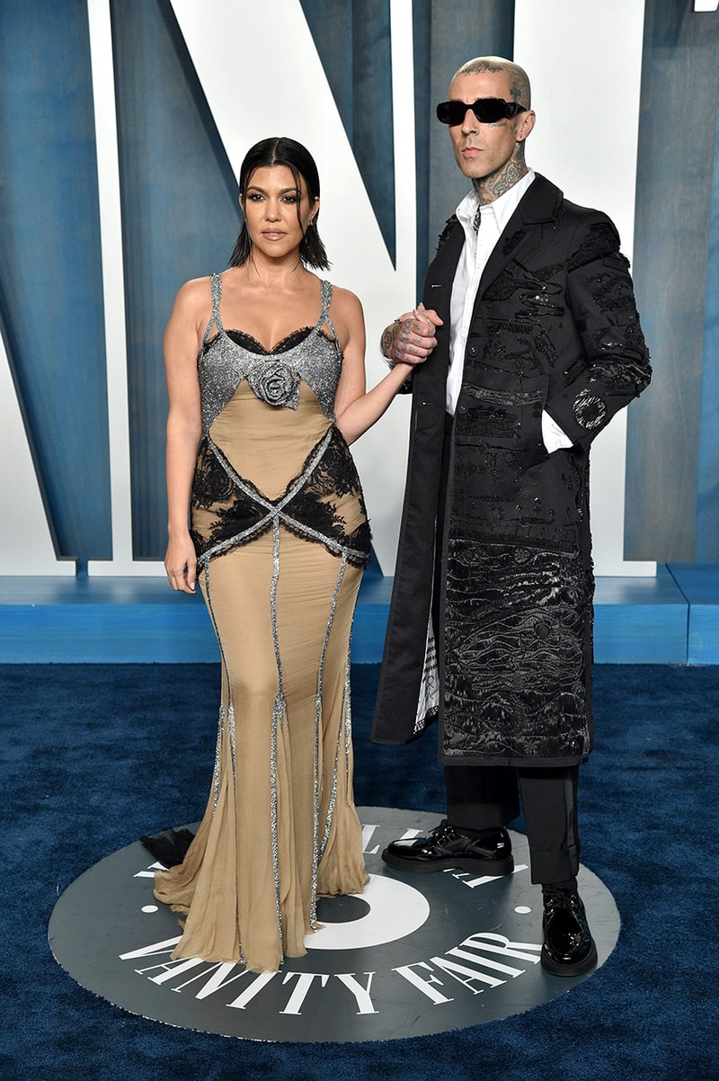 vanity fair after party oscars kim kardashian kendall jenner zoe kravitz hunter schafer 