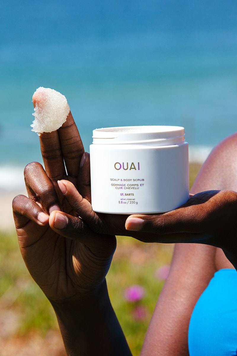 ouai scrub model