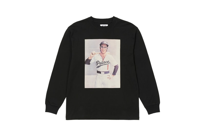 Palace Elton John Sweaters Black White Singer Performer Musician 