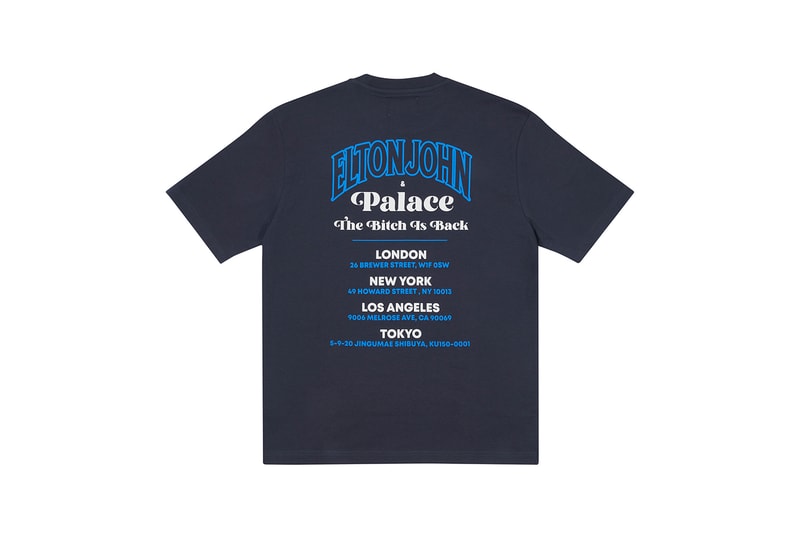 Palace Elton John Sweaters Black White Singer Performer Musician 