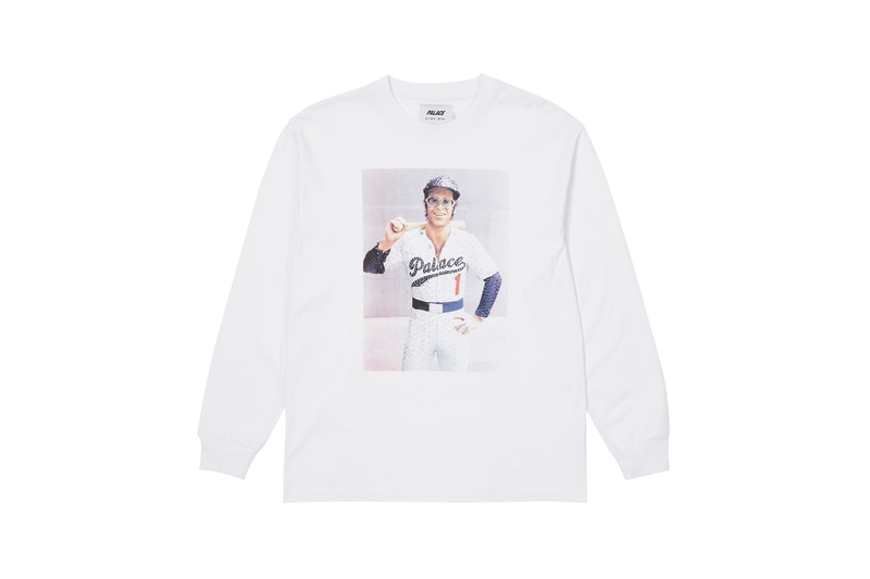 Palace Elton John Sweaters Black White Singer Performer Musician 