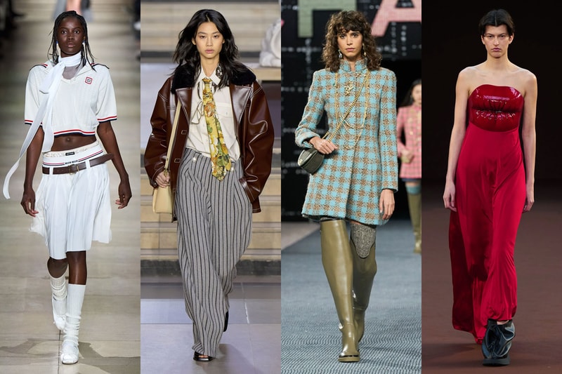 Fall/Winter 2022 Runway Paris Fashion Week Miu Miu Louis Vuitton Chanel Loewe