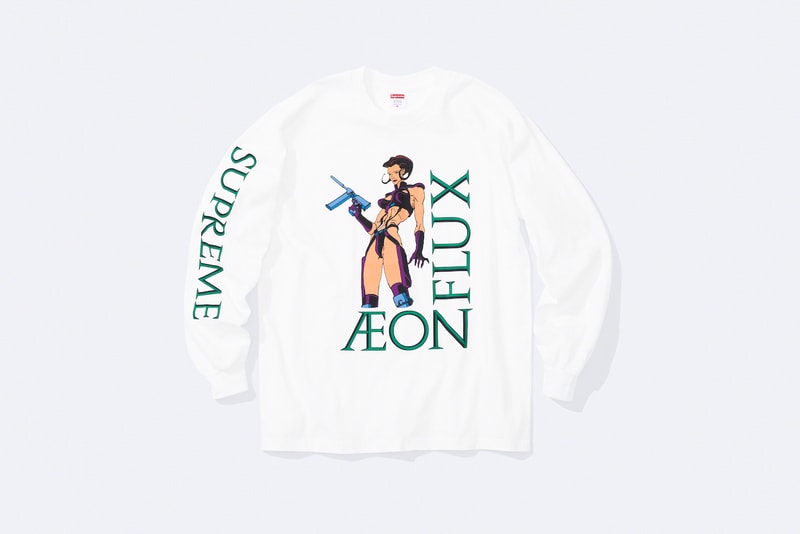 Aeon Flux Supreme Spring 2022 Collaboration Collection Hoodies Jackets