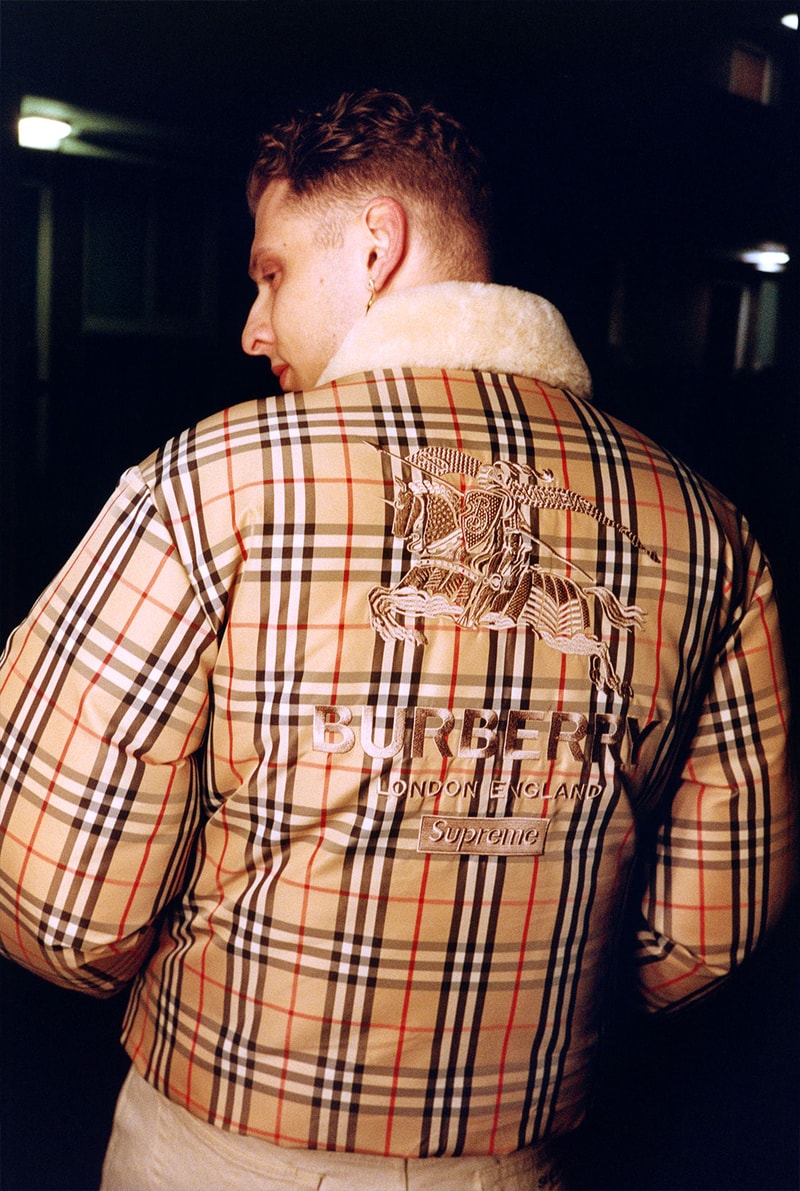 Burberry Supreme Collaboration Collection Official Images Release Date Info