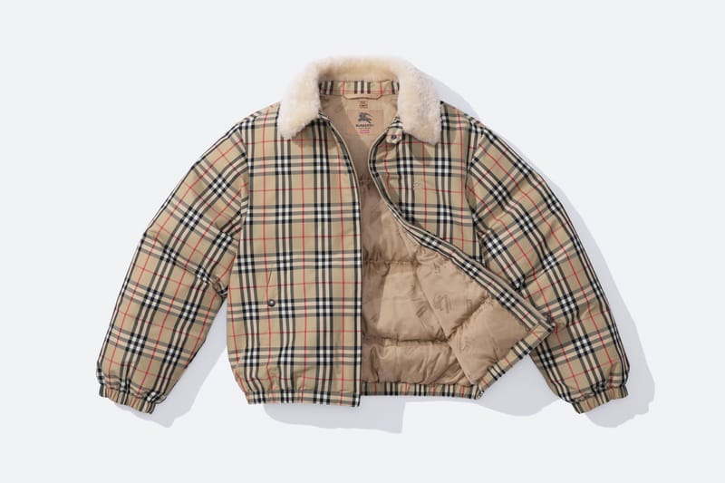 burberry x supreme jacket