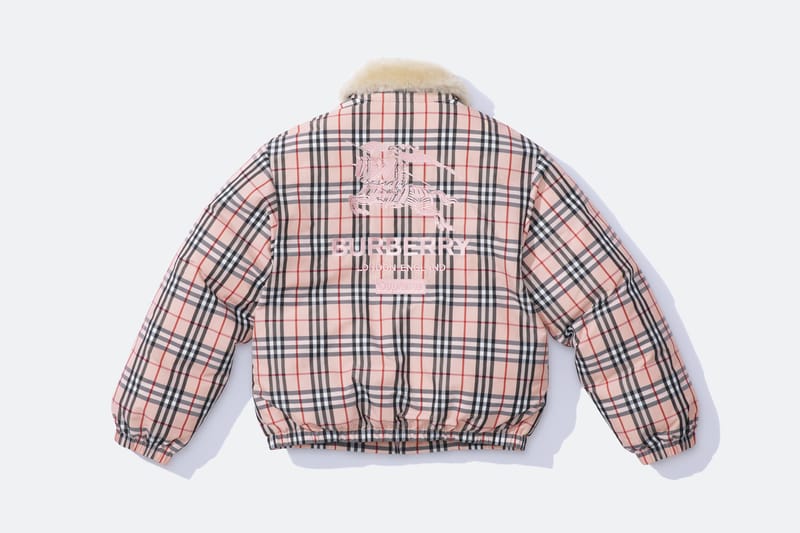 burberry x supreme jacket