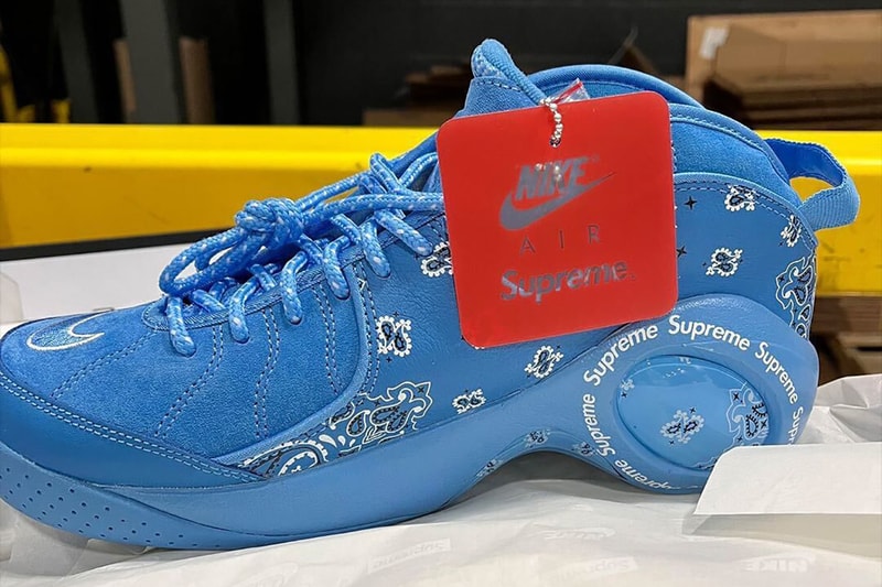Supreme Nike Zoom Flight 95 Collaboration Blue