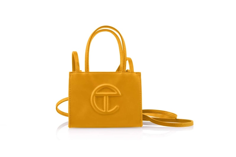 Telfar Mustard Shopping Bag Small
