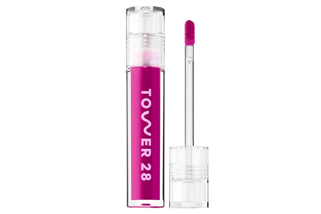 best lip products spring 2022 Tower 2 Shineon Lip Gloss Fearless Berry Sher