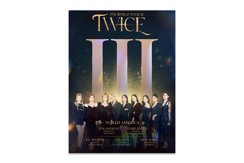 TWICE 4th World Tour Collection Merchandise Outerwear Accessories K-pop Poster