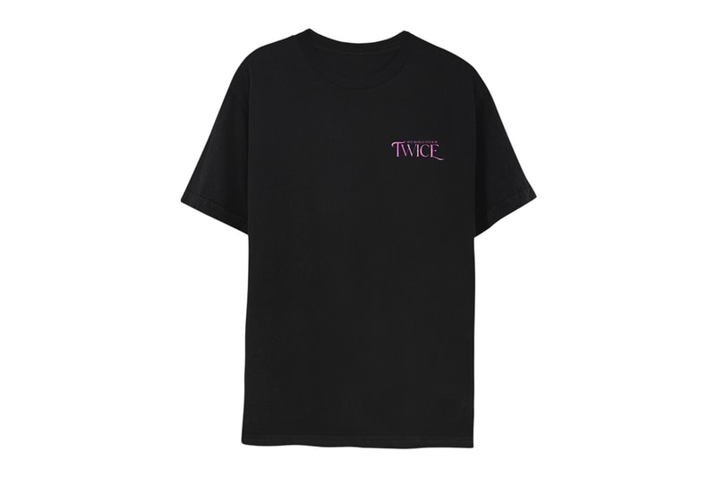 TWICE 4th World Tour Collection Merchandise Outerwear Accessories K-pop T-Shirt Floral Front
