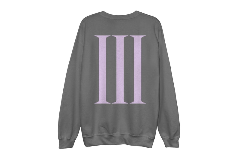 TWICE 4th World Tour Collection Merchandise Outerwear Accessories K-pop Sweatshirt Gray Back