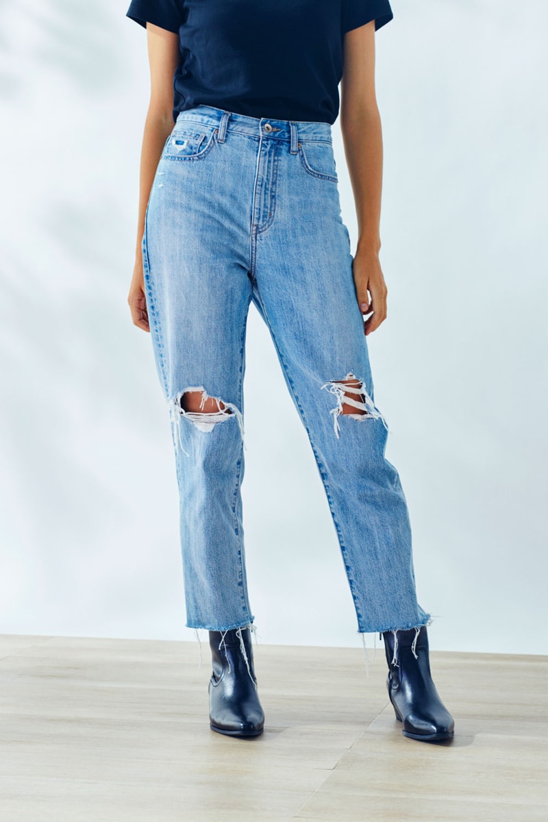 uniqlo bluejeans cycle charity: water denim sustainability jeans 