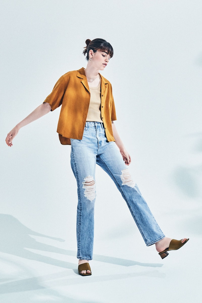 uniqlo bluejeans cycle charity: water denim sustainability jeans 