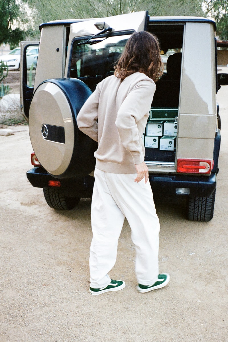 vault by vans museum of peace and quiet mopq footwear collaboration HBXWM Authentic LX Mule release date Heel View