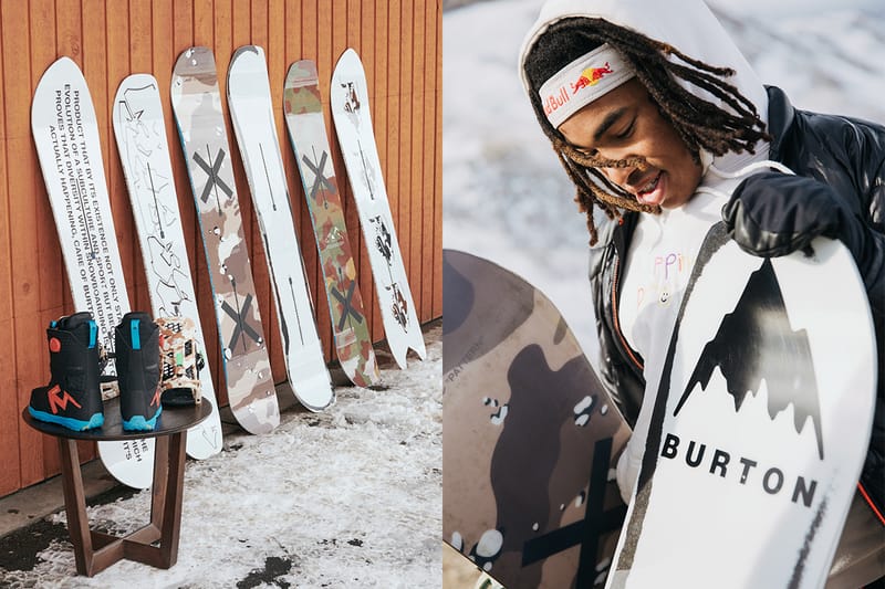 Virgil Abloh x Burton Venture Into the Snow for Their Ski Collection