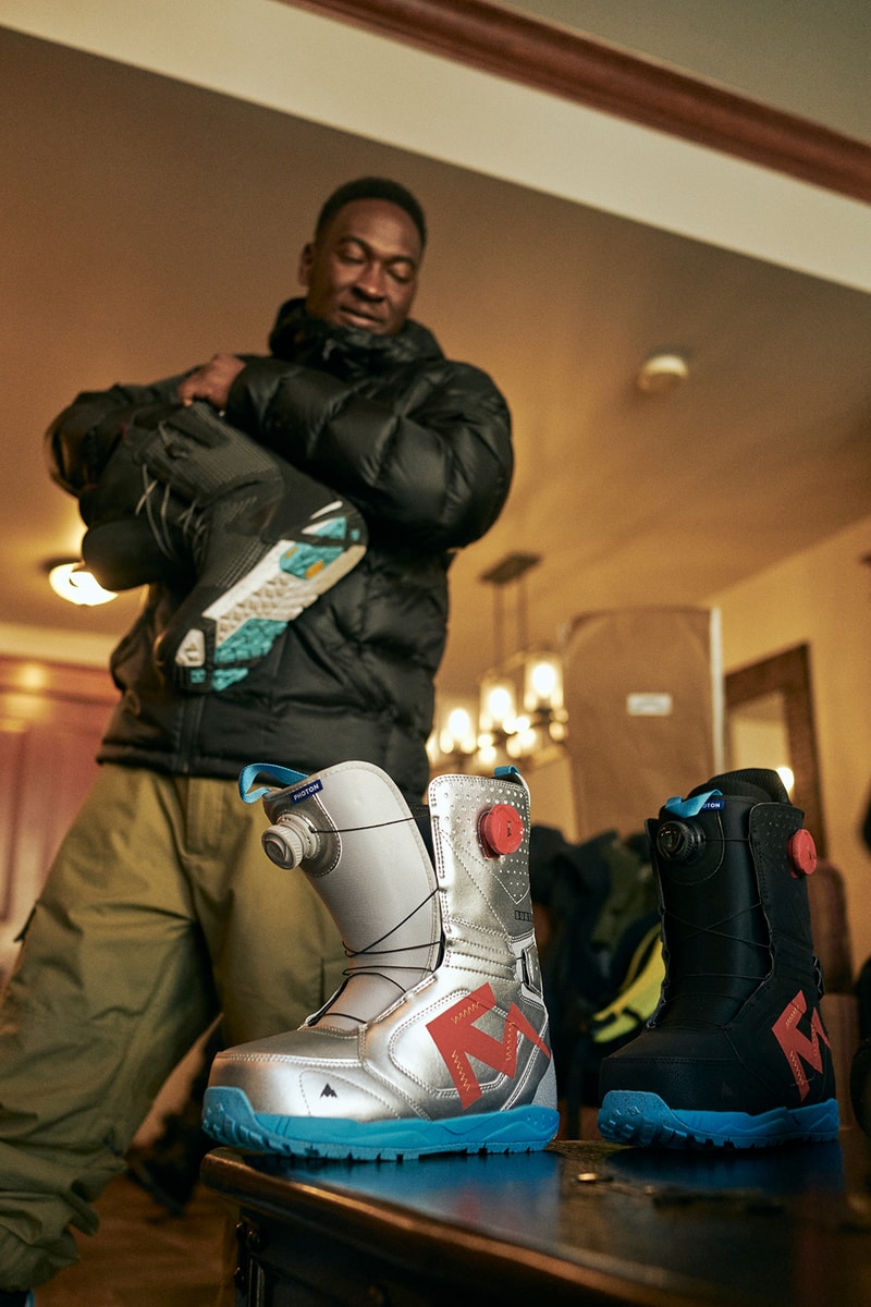 Virgil Abloh Burton Collaboration Snowboards Boots Bindings 