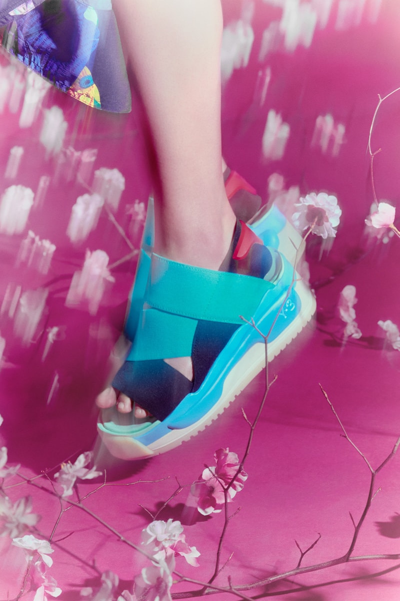 y-3 spring summer collection chapter 2 sneakers accessories release info sandals blue