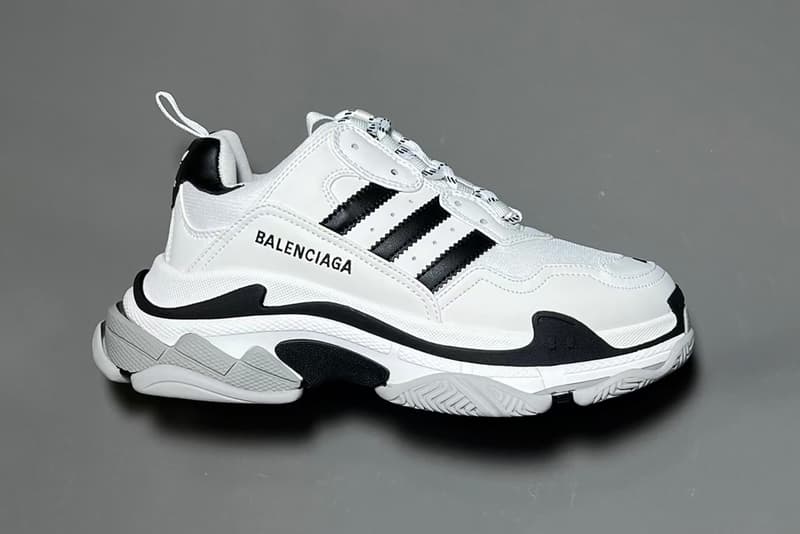 adidas gazelle silver green womens Adidas X Balenciaga Triple S Sneakers  Balardi