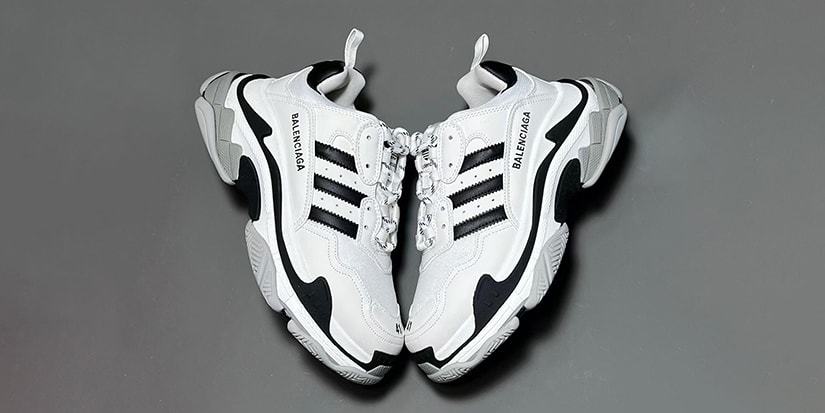 adidas gazelle silver green womens Balenciaga Sneakers Adidas Triple S Men's Fabric Gray/Red – Balardi main image 0