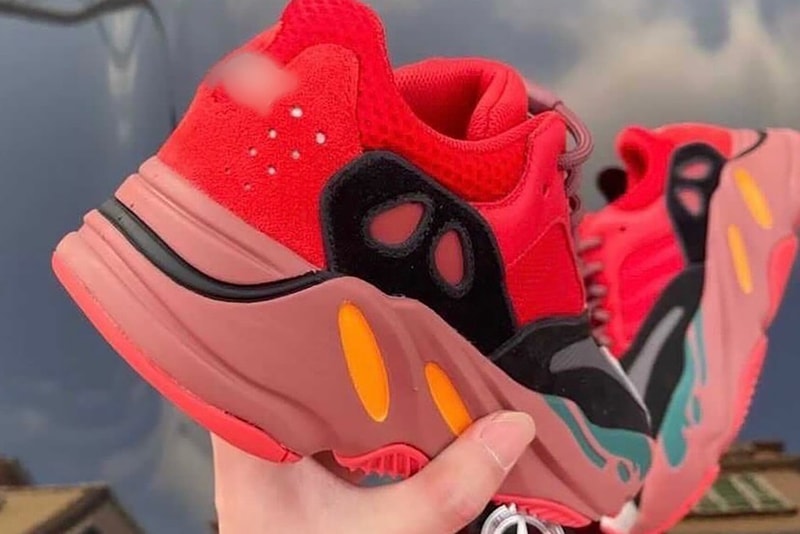 adidas YEEZY BOOST 700 Hi-Res Red Sneakers Footwear Kicks Shoes