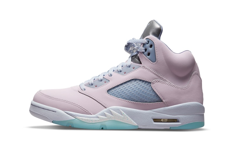 Nike Air Jordan 5 AJ5 Regal Pink Sneakers Footwear Kicks Pastel Purple Blue