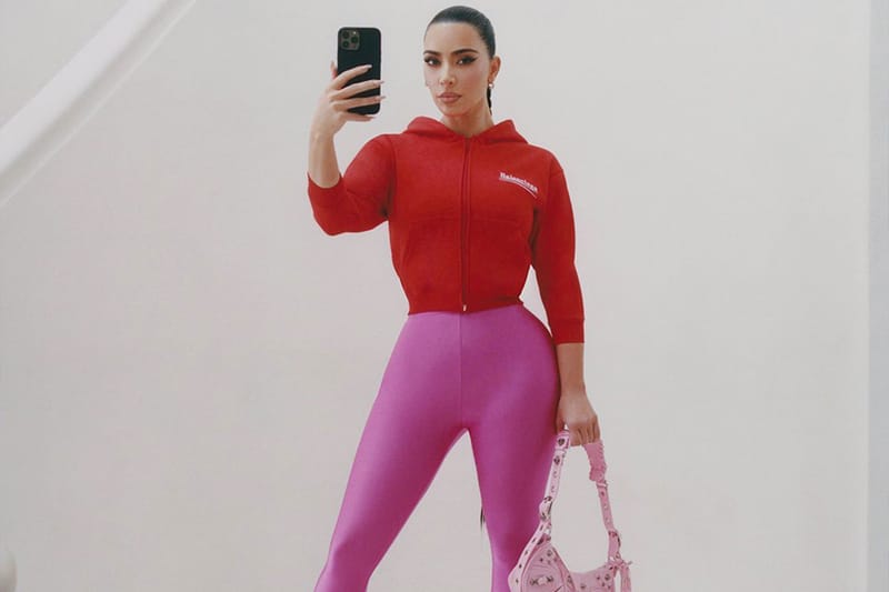 Kim Kardashian Is Busy Taking Selfies in Latest Balenciaga Campaign