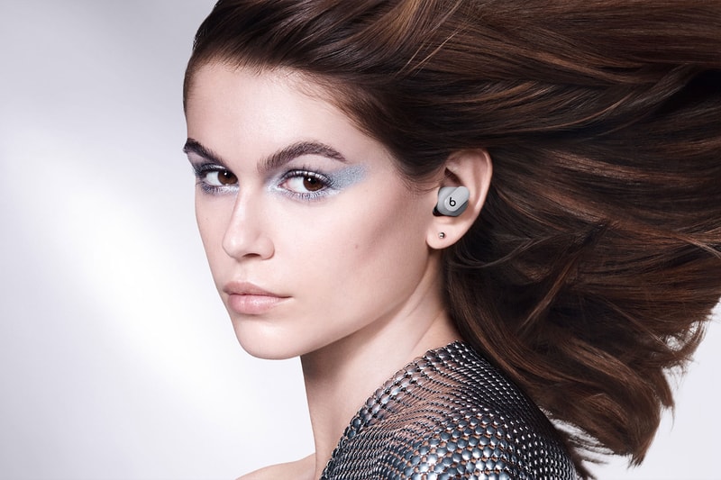 Beats Studio Buds Kaia Gerber Headphones Moon Gray Sunset Pink Ocean Blue Colorways Release