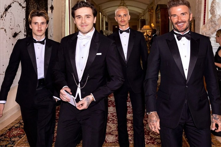 The Beckham Men Stun in Dior for Their Recent Wedding Attire