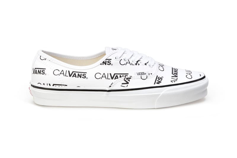 A Closer Look at Calvin Klein x Palace x Vans' Authentic "Calvans"