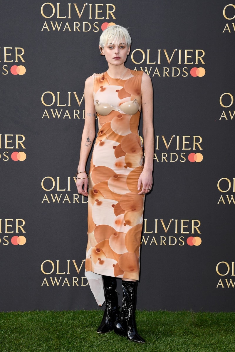 emma corrin balloon loewe olivier awards 