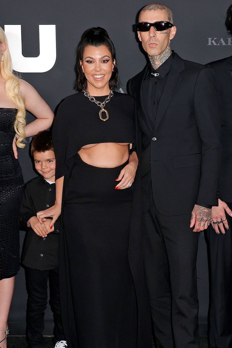 The Kardashians Hulu Premiere Kim Kourtney Kris Jenner Event Outfits Images