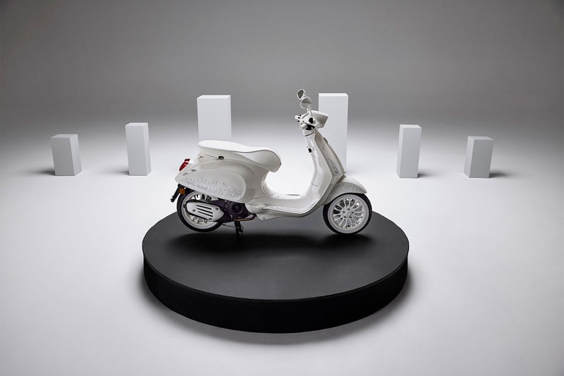Justin Bieber Vespa Collaboration Sprint Scooter White Release Date