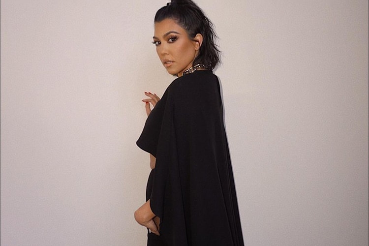 Kourtney Kardashian Brings Flowers to Her Spring Manicure